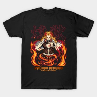 Renguko Flame Hashira of Demon Slayer T-Shirt